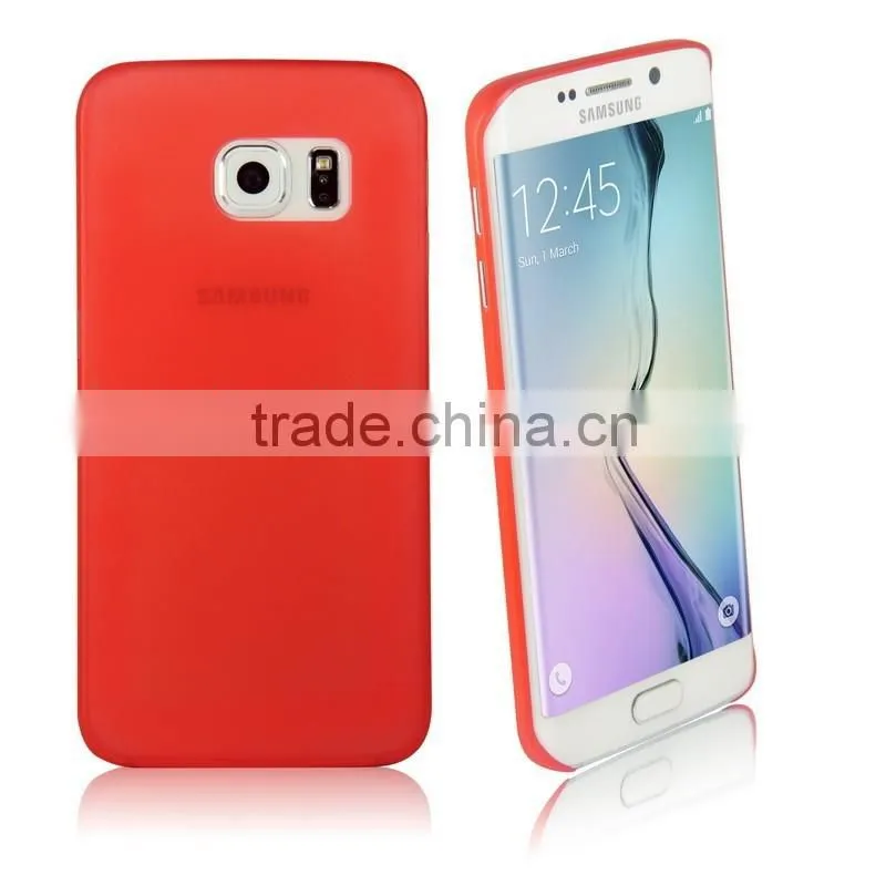 Factory precise injection mold Soft back cover PP smart phone cases For Samsung S6 edge