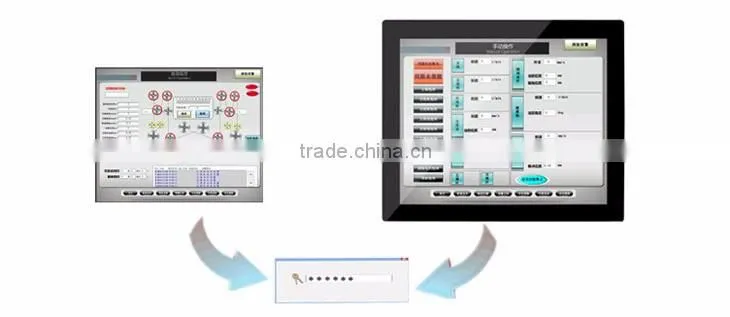capacitive touch screen 17 inch with 1280x1024 tft lcd diplay