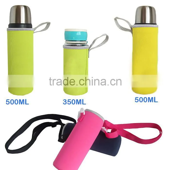 waterproof case sports outdoor water bottle cover pouch neoprene,neoprene hot water bottle cover