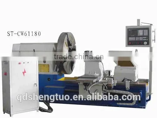 Processing Large Diameter CNC Facing Lathe