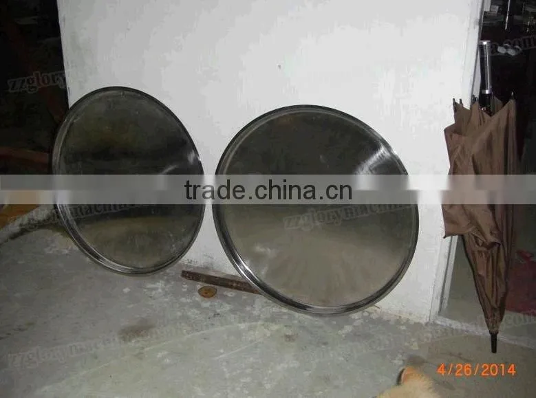 Professional single flat round ice pan stainless steel fried ice cream machine for commercial