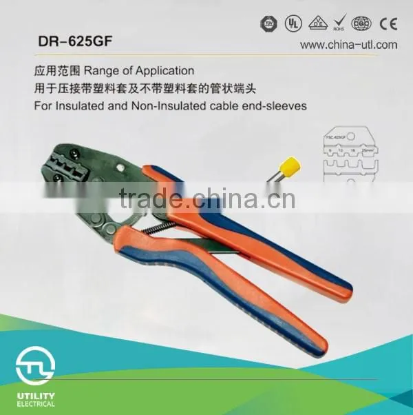 DR-0510GF crimping copper aluminium connecting terminals for connector female terminal tool