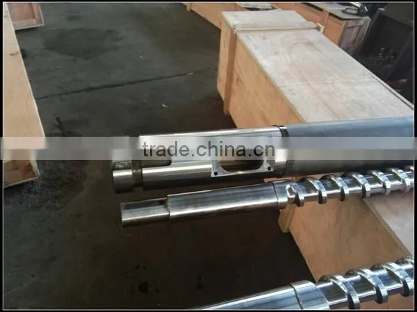 single injection screw barrel manufacture for plastic machine