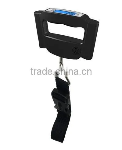 50kg ABS plastic digital luggage scale with portable design