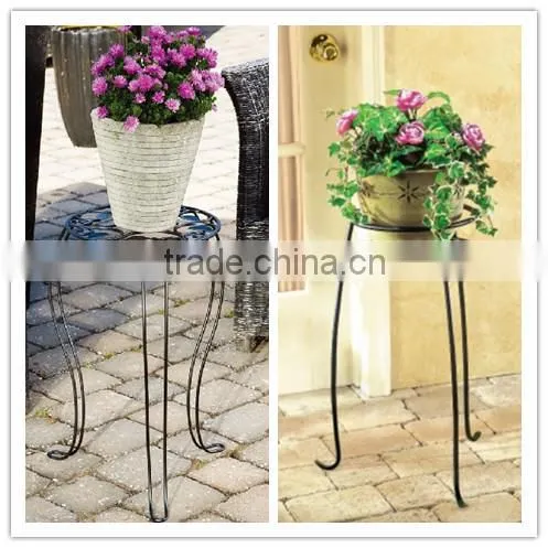 2015 hot metal flower shelf rack for garden balcony