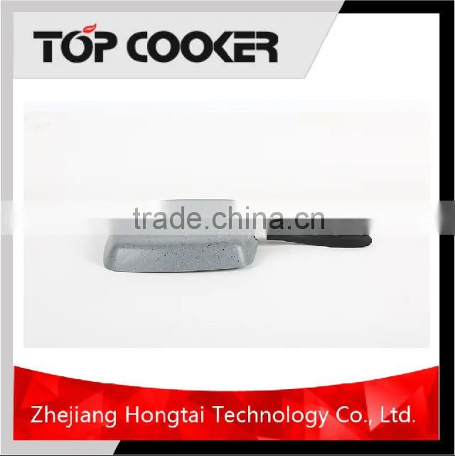 aluminium pressed marble coating steak pan