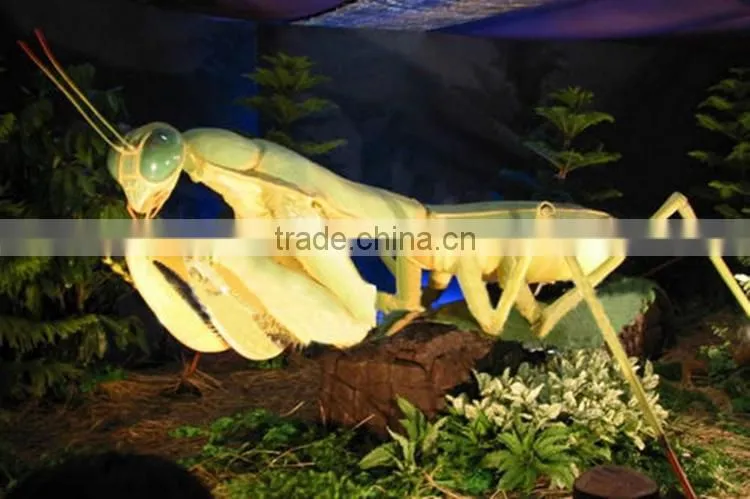 Theme park decorations exhibit insect