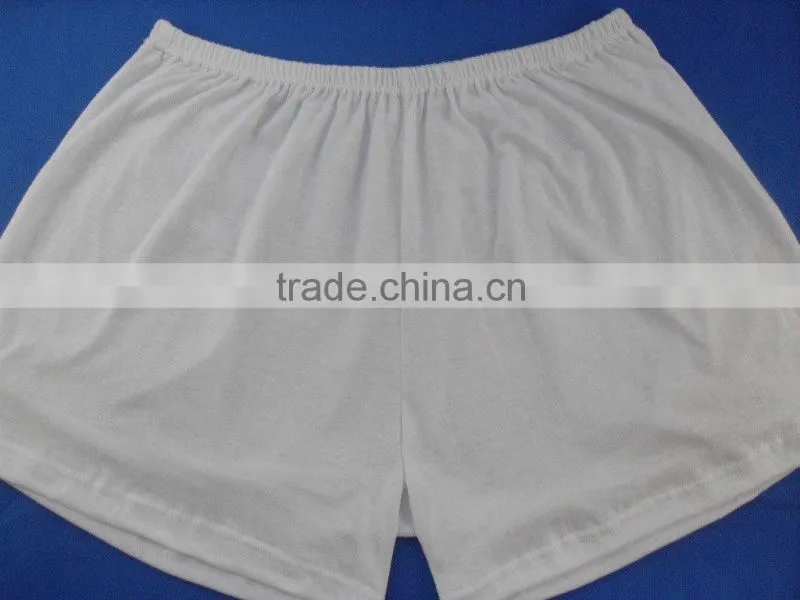 Disposable Men's Cotton Boxer Shorts