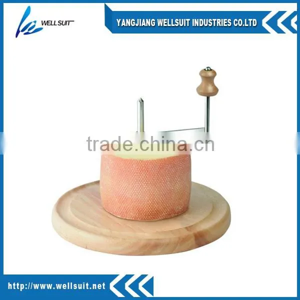 hot selling fancy wooden cheese cutter