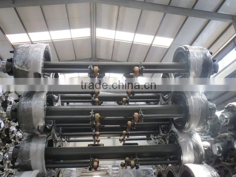 Heavy duty truck and trailer parts trailer axle spare parts empty axle beam
