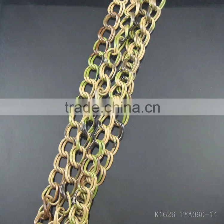 rainbow color fashion chains