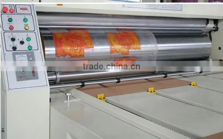 Semi automatic Printing and Slotting Die Cutting for Carton Box