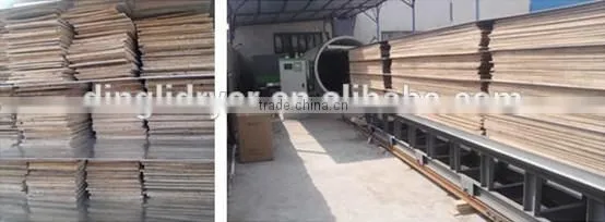 Factory price vacuum hardwood drying kiln/wood vacuum kiln with best efficiency