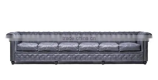 Chesterfield Showroom Brighton Black Set sofas