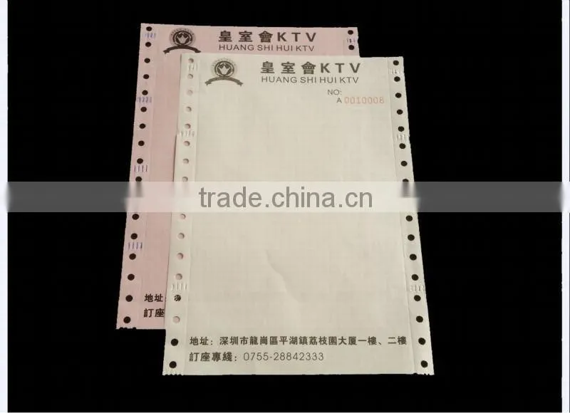 2014 religious hotel bill paper printing