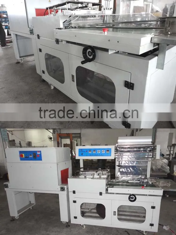 High speed L bar shrink wrapping machine,heat shrink machine