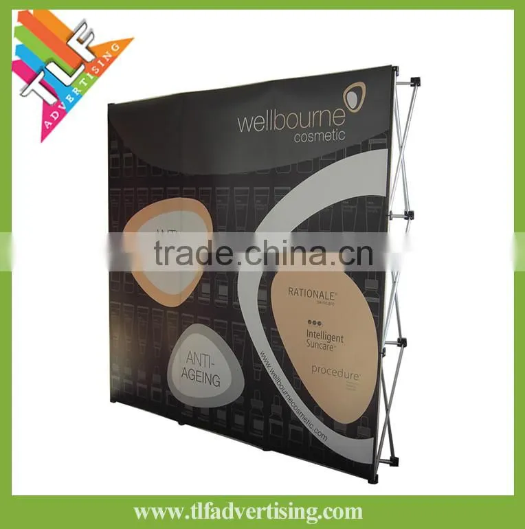Exhibition Display Aluminum Frame magnetic pop up display for sale