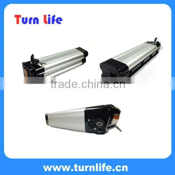 24V 10Ah Aluminum Silver Fish External Battery Case