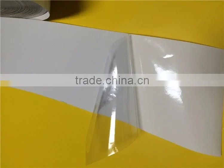 adhesive mylar film sheets for labels