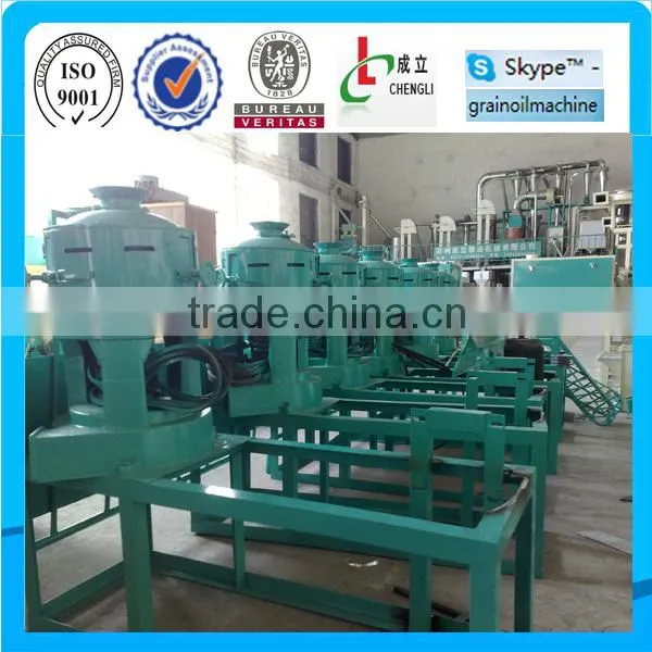 rice huller with polisher