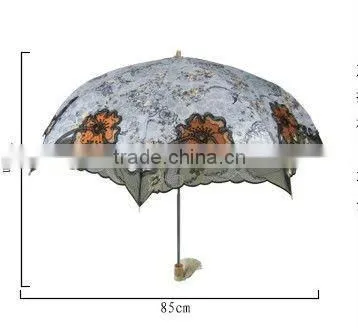 2 folding UV umbrella for women