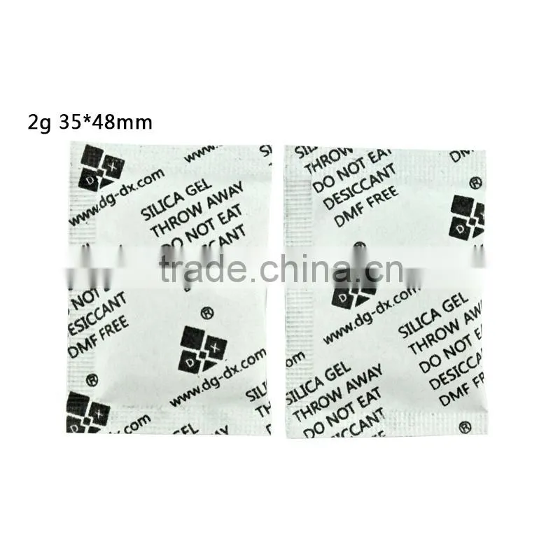 China suplier desiccant dmf free silica gel