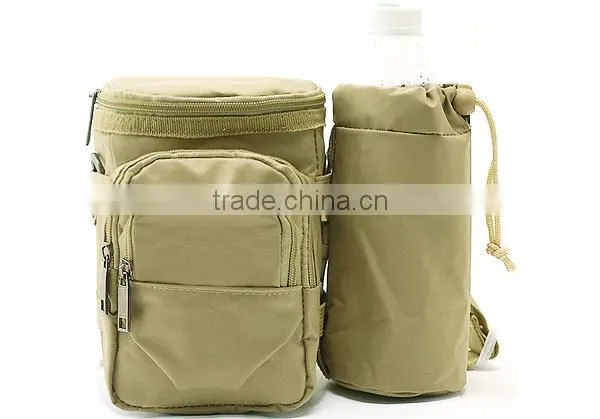 men sport sports water bottle waist bag