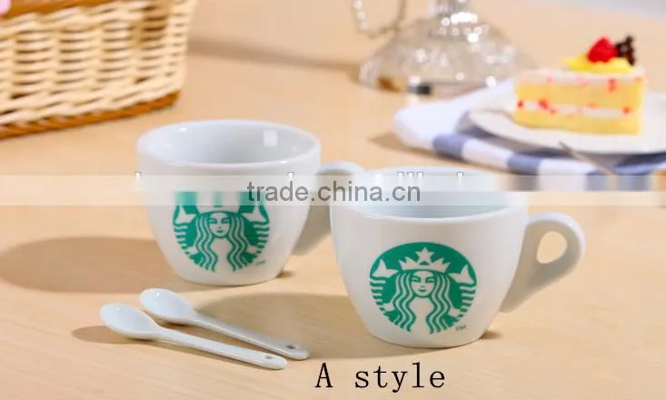 OEM custom logo ceramic cup/ceramic coffee cup ceramic mug cup 310ml