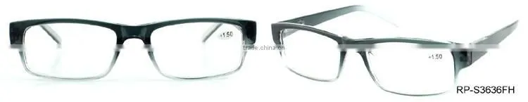 RP-S3636 wholesale gradient color frame jelly fashion men reading glasses