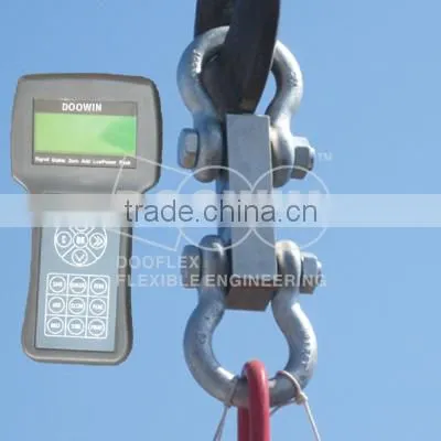 Offshore Crane / Davit / Derrick Proof Load Test Water Bag and Load Cell