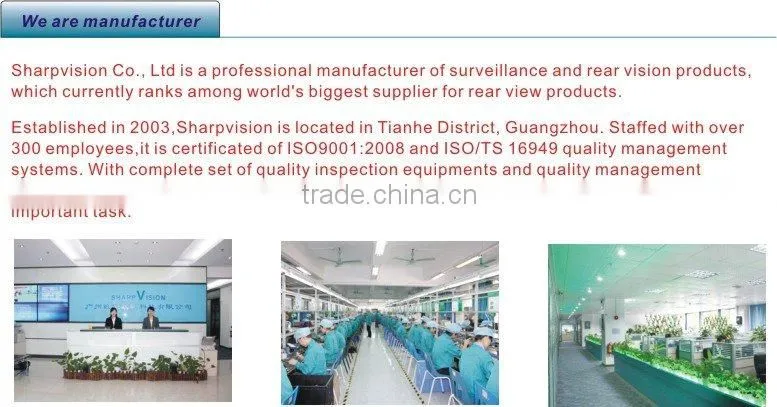 5 inch vehicle security camera system, Car rear viewer