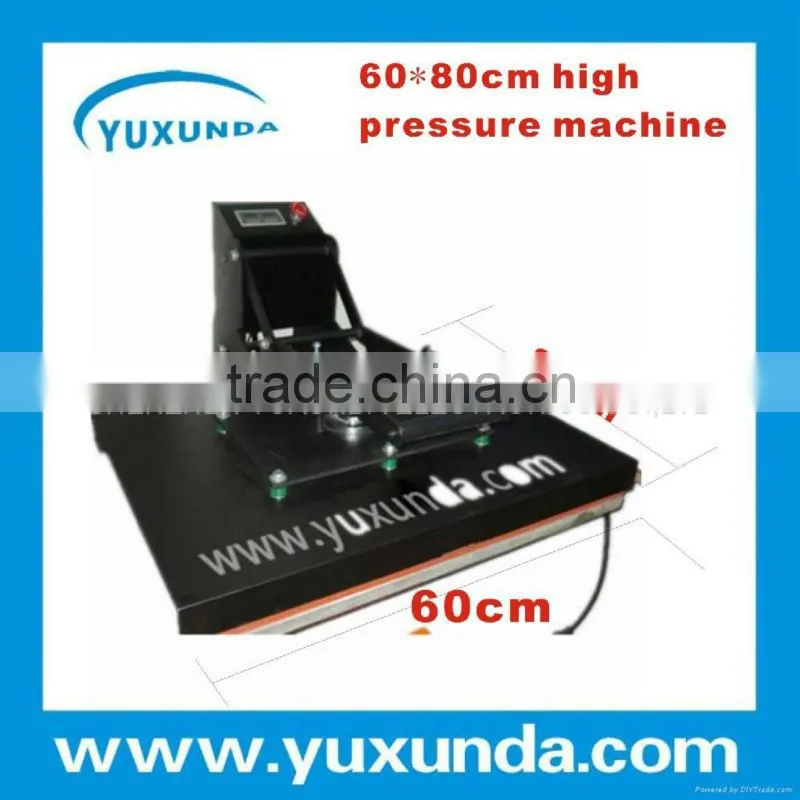 60*80cm digital temperature control combo printing Machine