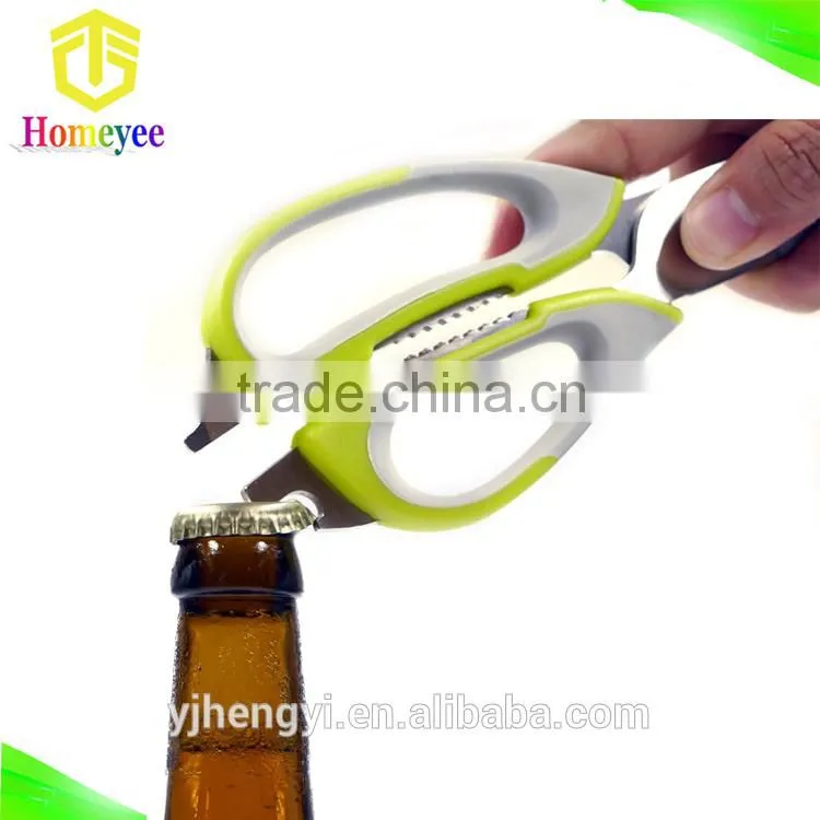 Multifunction 9 features top quality stainless steel come apart different kinds of scissors