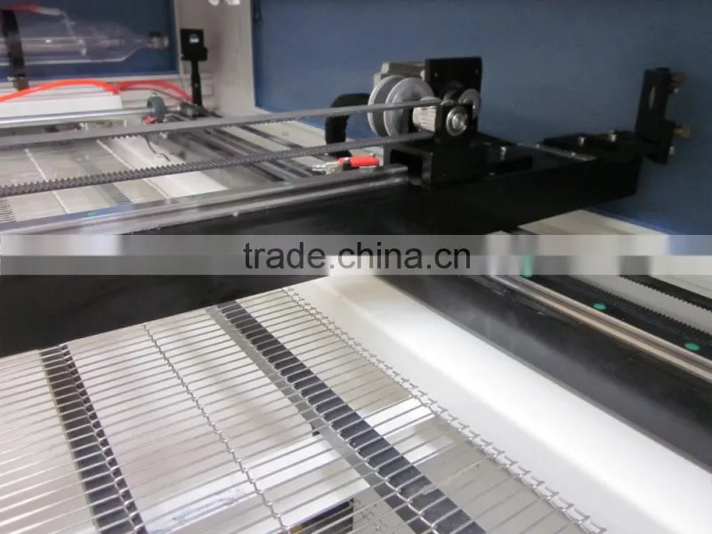 automatic co2 laser cnc leather cutting machine with 1400*1000mm working area