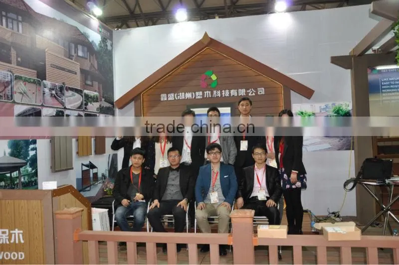 newteck wpc outdoor decking /hollow solid WPC floor/wood floor for swimming pool