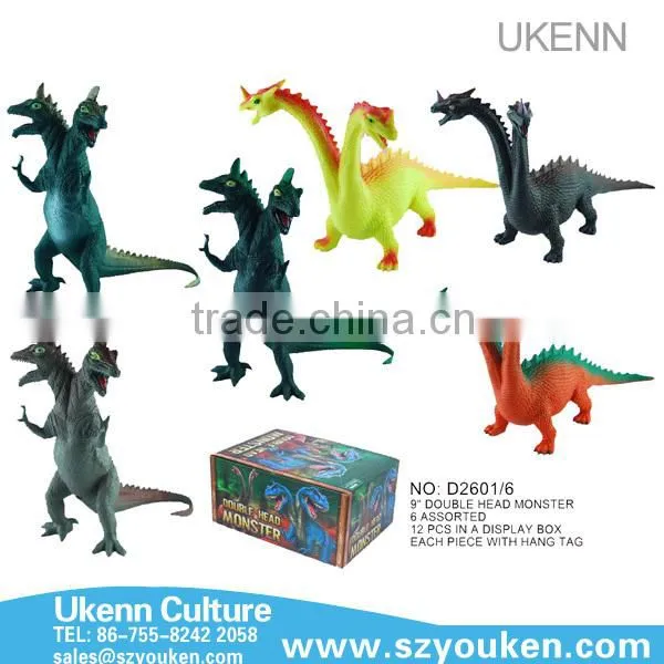 UKENN 3D plastic dinosaur puzzle toys diy educational toys animal model