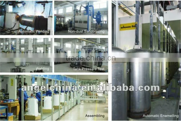 30-100Ltr 5-year 2mm thickness of the steel water heater boiler for shower