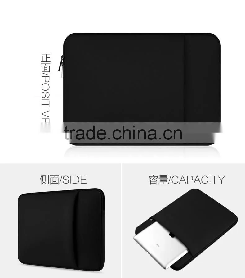 Laptop carrying bag neoprene handbag sleeve bag for macbook pro air retina available for 11''13''15''