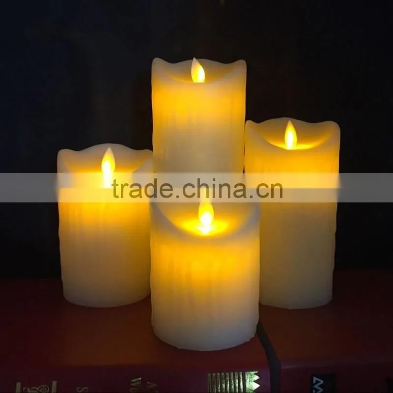 Real Paraffin Wax Flickering LED Flameless Candle, LED Candle Light, Led candle bulb