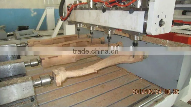 Cylinder CNC Machine with eight spindes cnc machine for chair