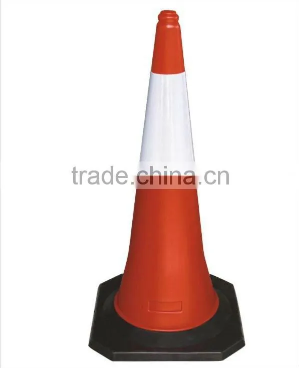 36' Inch Flexible PVC Traffic Cone