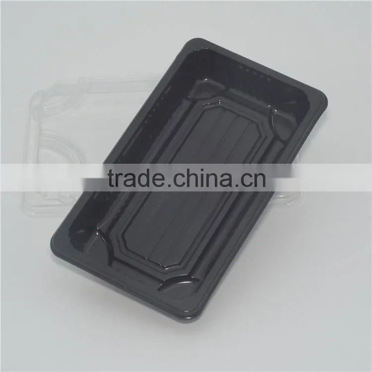 SM1-1101Black disposable sushi containers,Sushi plastic container,Sushi packaging