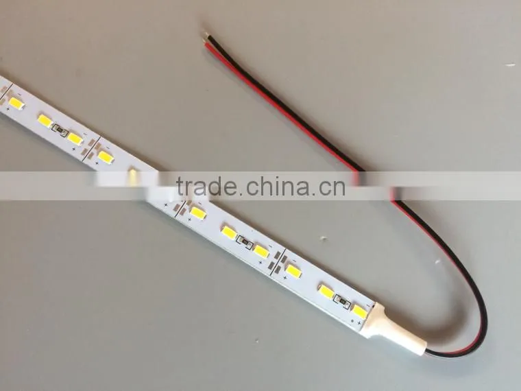 Rigid strip Cuttable 12mm Aluminum PCB 2400Lm High Quality 5630 Led Strip