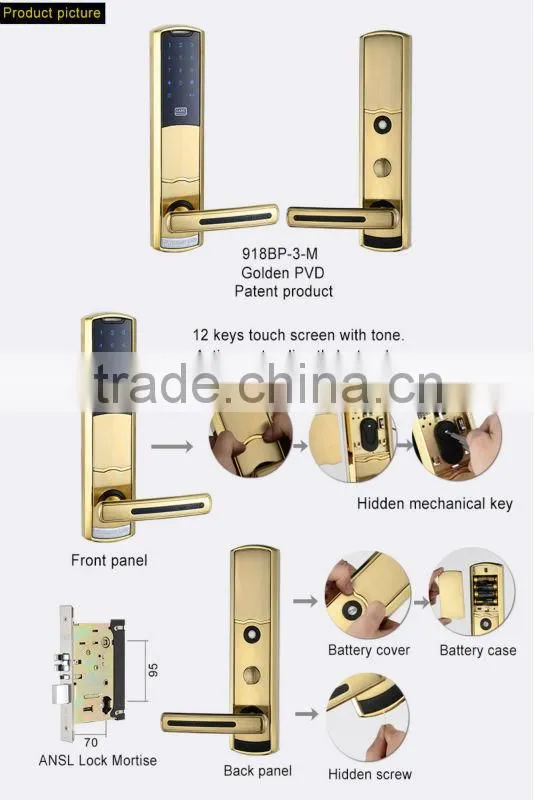 outdoor keypad door lock