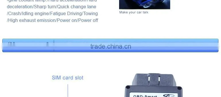 3GOBD II GPS tracker with diagnostic function