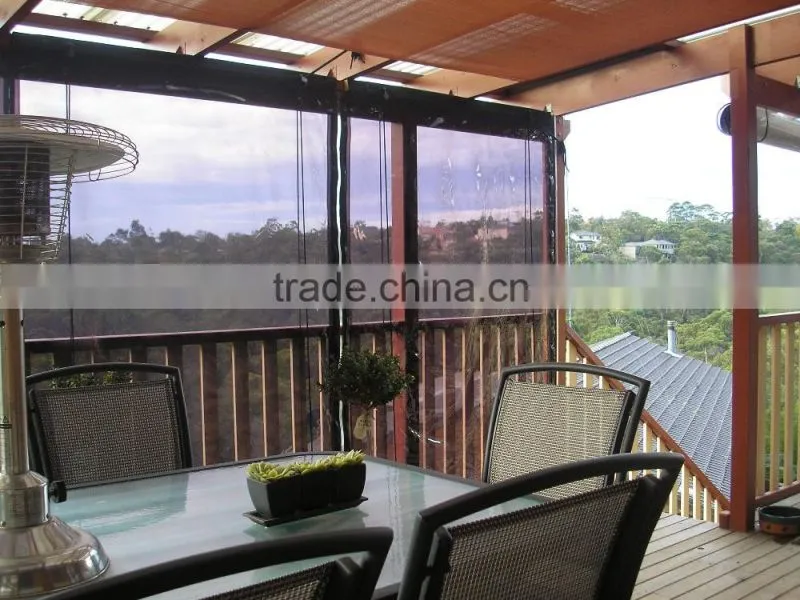 PVC Patio Blind/PVC Bistro Blind/PVC Roller Blind /Out Door Roller Blind