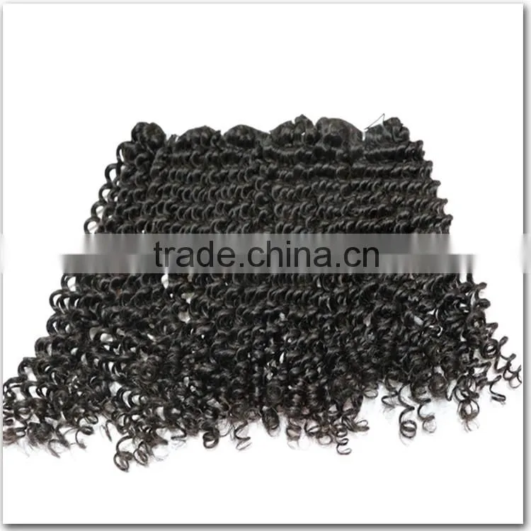 8A Top Grade Real Virgin Brazilian Hair Weave Human Brazilian Tight Curly Hair