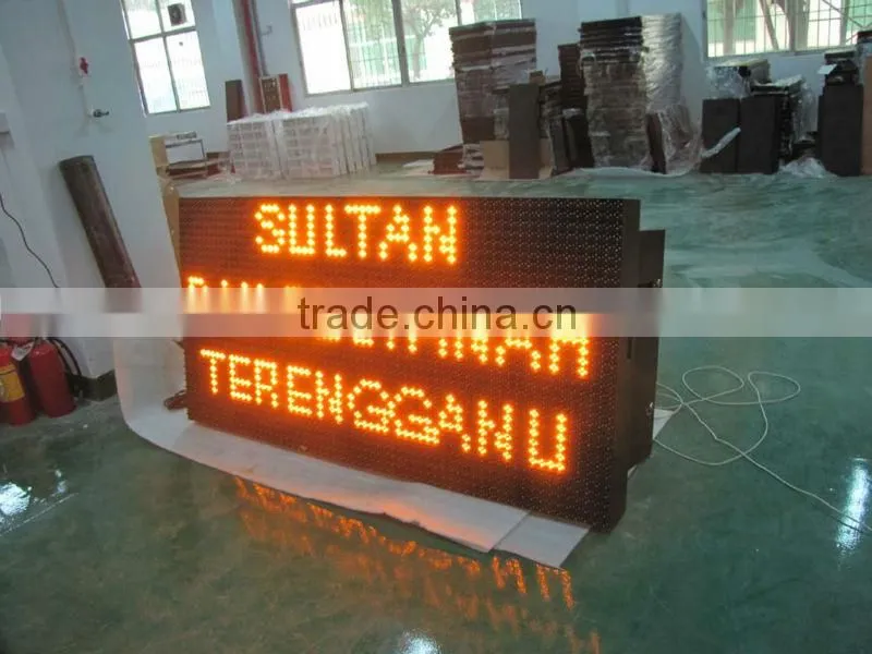 10mm indoor and outdoor/ monochrome and dual LED moving message display