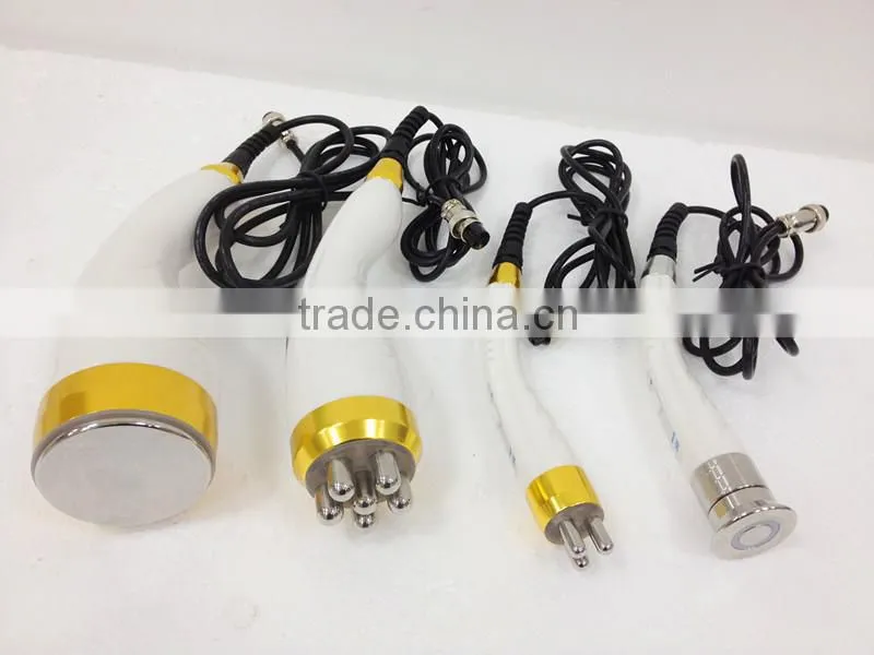 Cavitation tripolar radio frequency home device