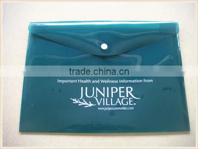 2014 Fancy Promotional Envelope Document Holder